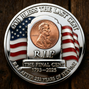 🏆Flash Sale 60% OFF - The Last Cent Commemorative Coin - Smooth version