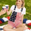 USA Flag Overalls – Celebrate Independence Day in True American Style