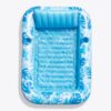 Inflatable Tanning Pool Lounger – 4-in-1 Sunbed Float with Pillow 💖70 in × 46 in